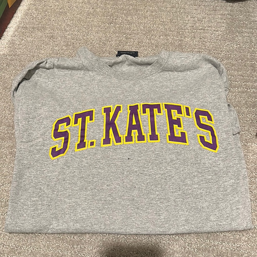 St. Kate’s shirt.